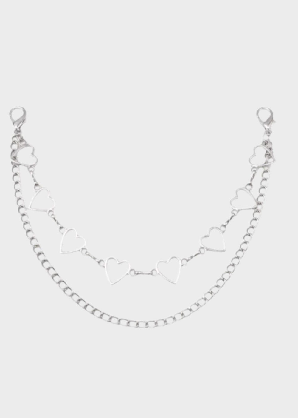 Chaîne avec pendentif en forme de cœur