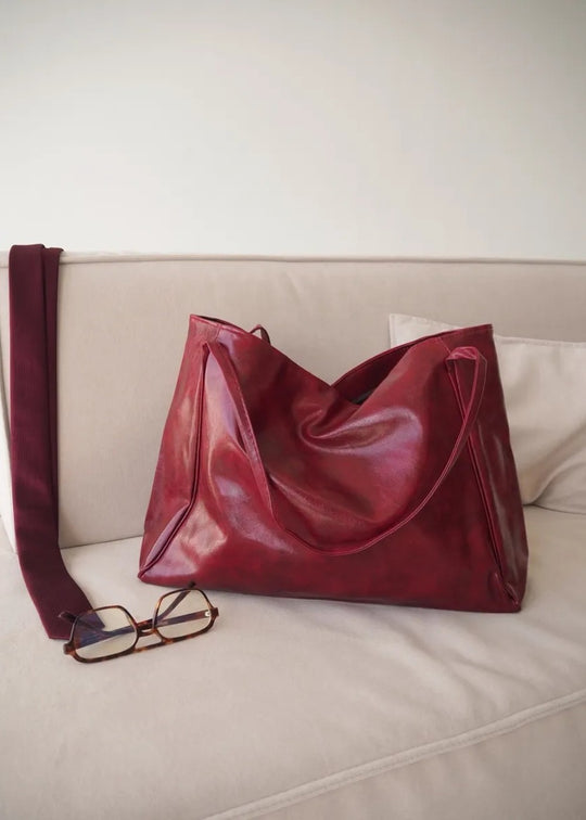 Dina - Sac fourre-tout en cuir