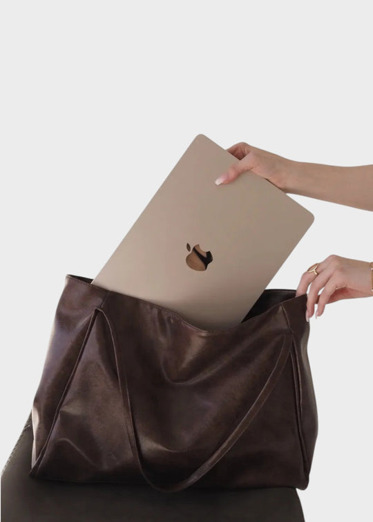 Dina - Sac fourre-tout en cuir
