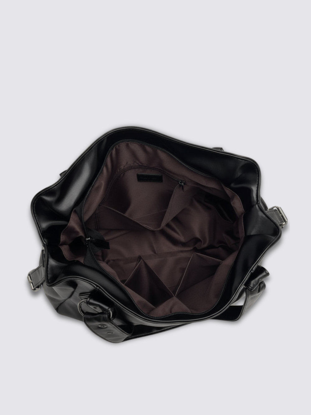 Sac en cuir Angelina - Noir