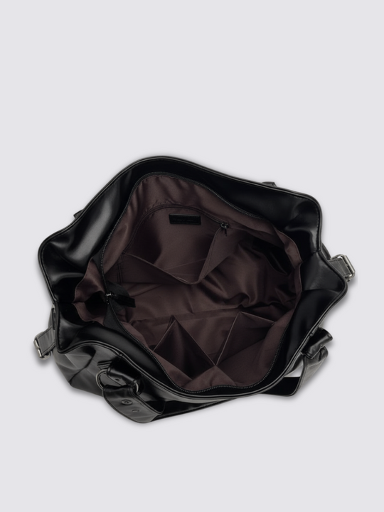 Sac en cuir Angelina - Noir
