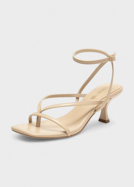 Kassie - Escarpins à brides à bout carré et talons kitten