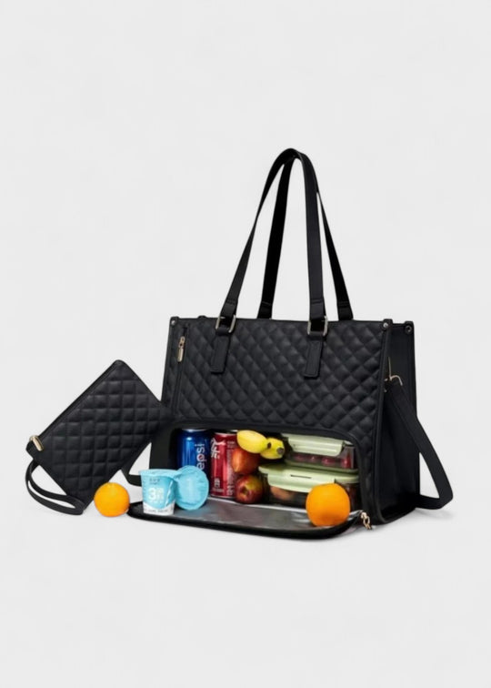Sac fourre-tout matelassé 3-en-1