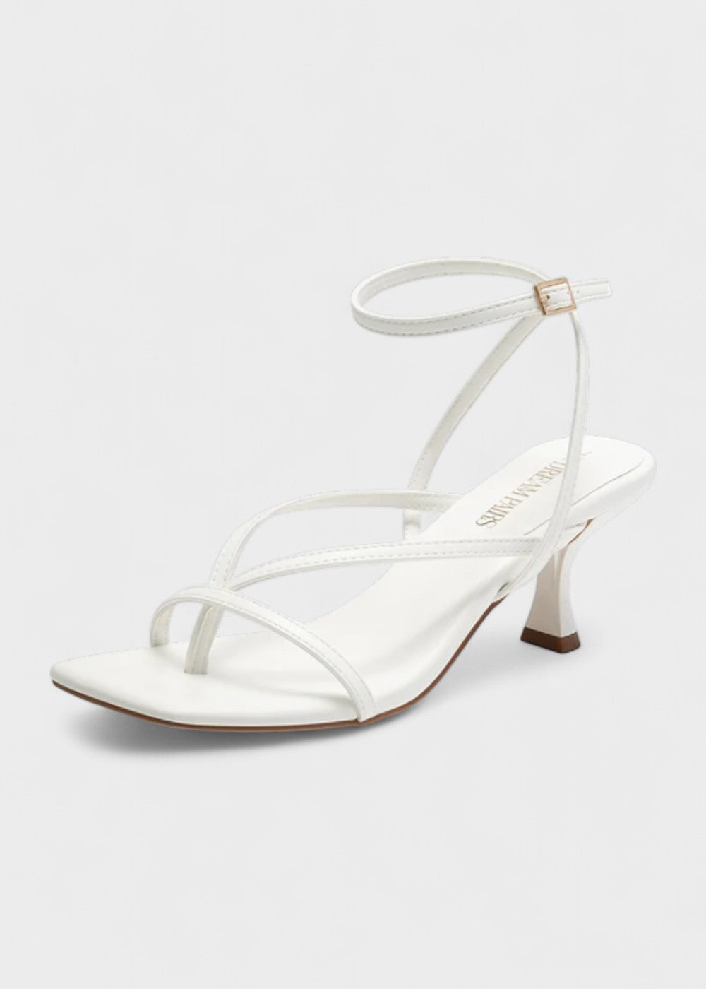Kassie - Escarpins à brides à bout carré et talons kitten
