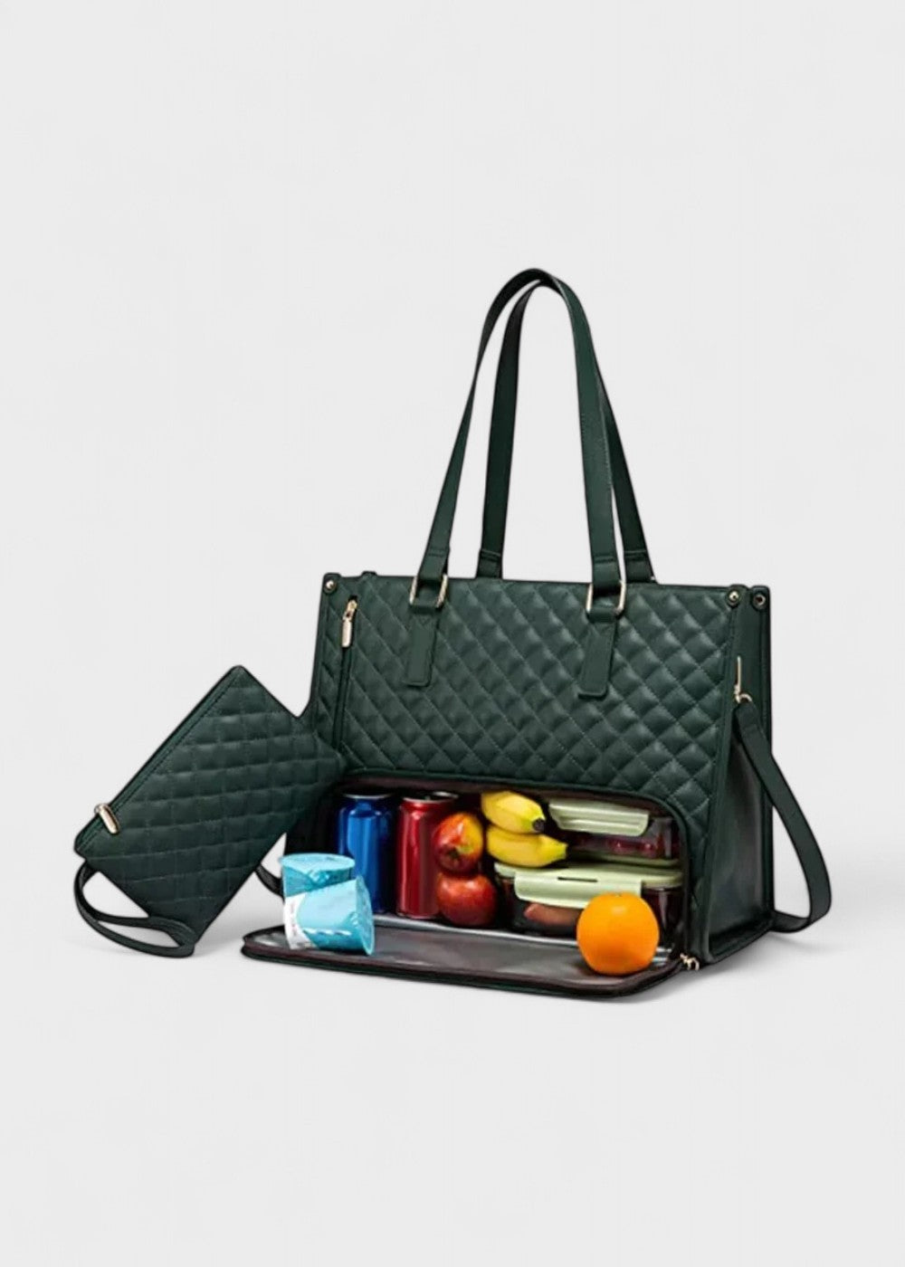 Sac fourre-tout matelassé 3-en-1
