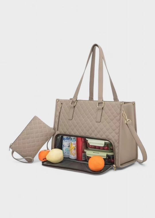 Sac fourre-tout matelassé 3-en-1