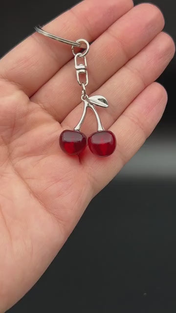 Charme cerise rouge