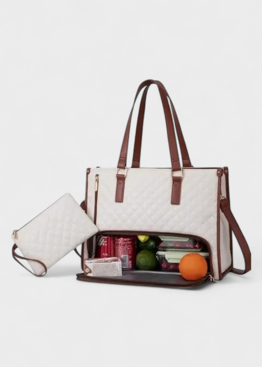 Sac fourre-tout matelassé 3-en-1